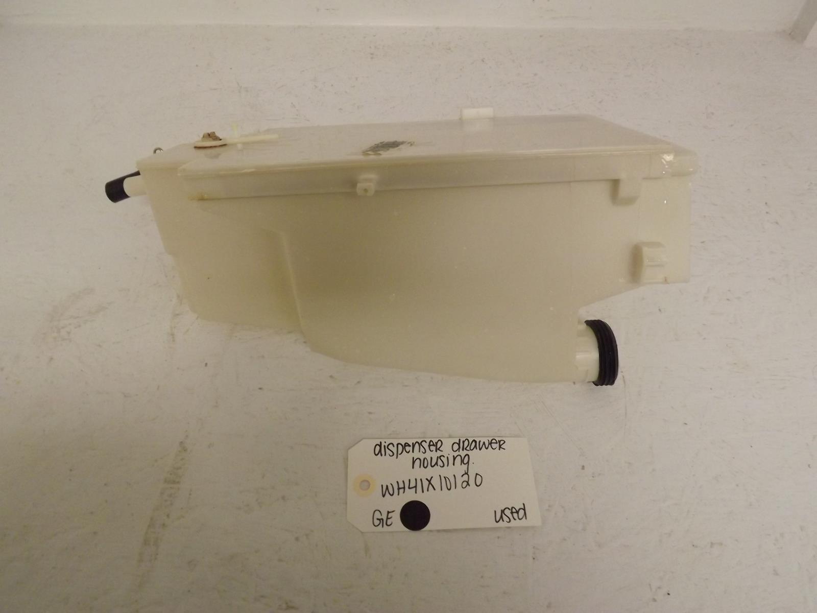 GE Washer WH41X10120 Dispenser Drawer Housing Used GE Washer WH41X10120 Dispenser Drawer Housing Used
